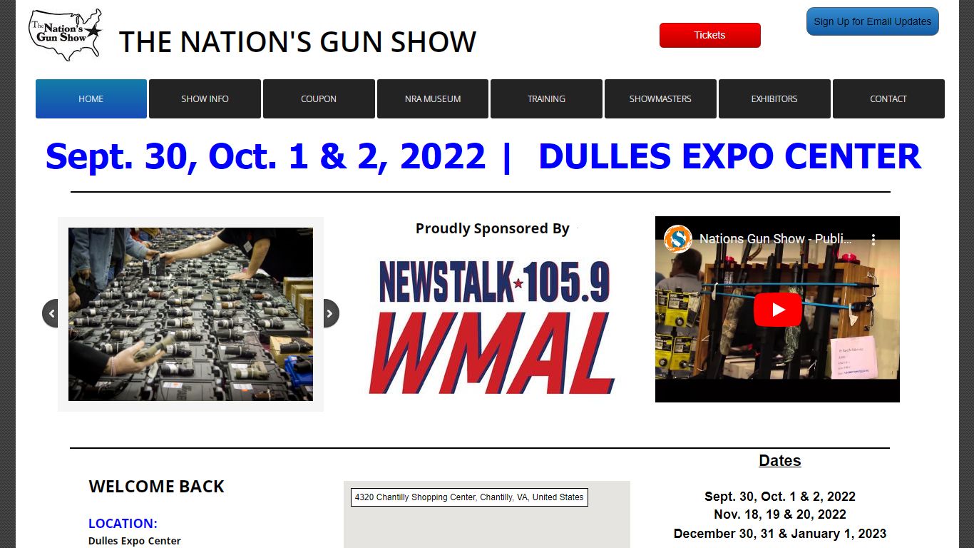 The Nation's Gun Show in Chantilly, Va